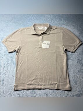 PING Collection Performance Polo Women’s Small Bisque (Biege) LP220 Golf Shirt